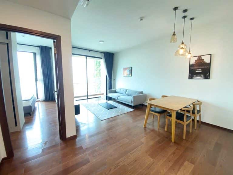 Căn hộ 1 phòng ngủ D’Edge Thảo Điền cho thuê full nội thất giá rất tốt