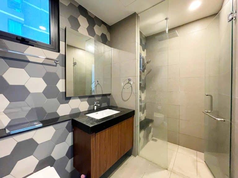 Căn hộ 1 phòng ngủ D’Edge Thảo Điền cho thuê nội thất đầy đủ view đẹp