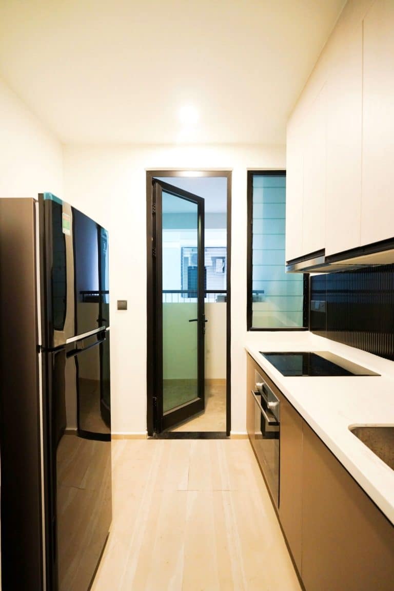 Căn hộ 1 phòng ngủ D’Edge Thảo Điền cho thuê đầy đủ nội thất thoáng mát
