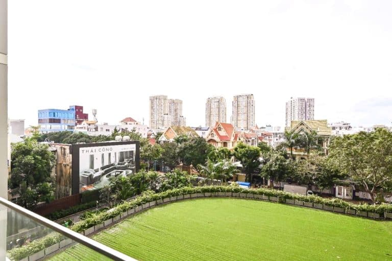 Căn hộ 1 phòng ngủ D’Edge Thảo Điền cho thuê view thoáng nội thất đẹp