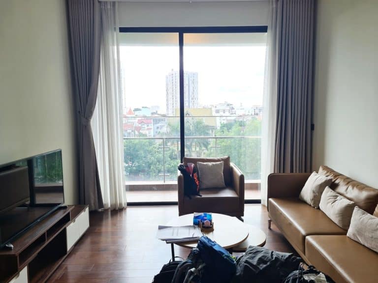 Căn hộ 1 phòng ngủ D’Edge Thảo Điền cho thuê view thoáng đầy đủ nội thất