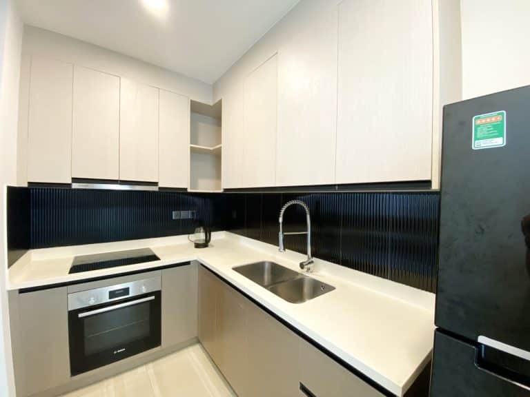 Căn hộ 1 phòng ngủ D’Edge Thảo Điền cho thuê view thoáng đầy đủ nội thất