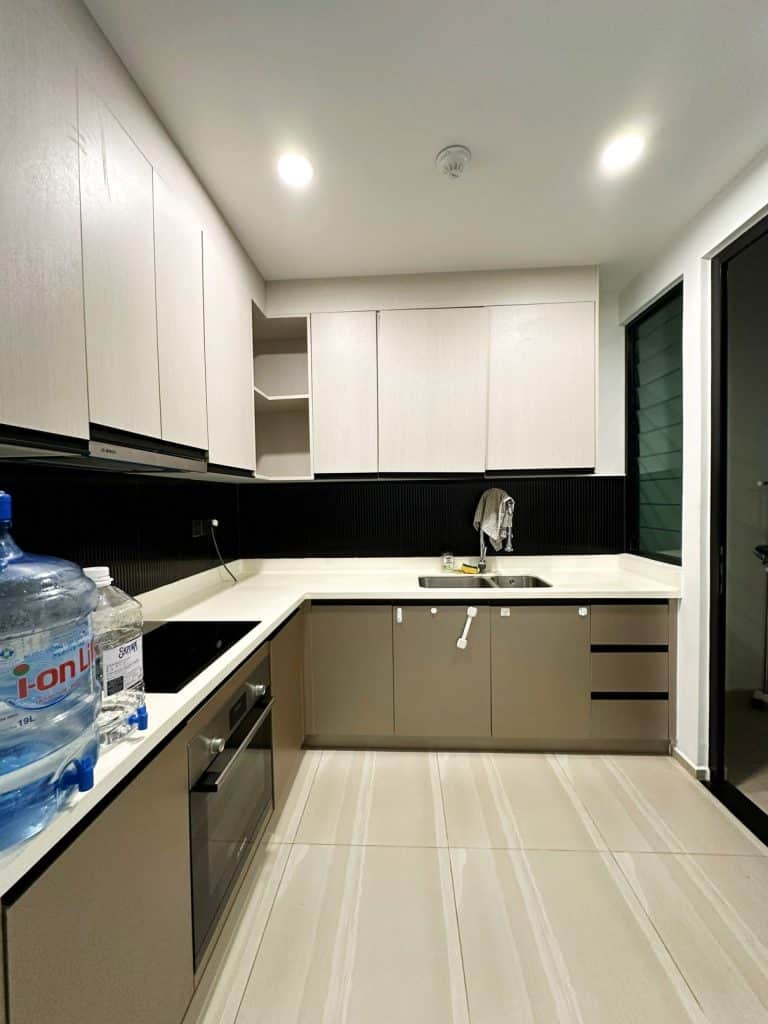 Cho thuê căn hộ 2 phòng ngủ D’Edge Thảo Điền thoáng mát nội thất cơ bản