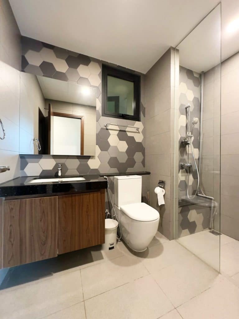 Cho thuê căn hộ 2 phòng ngủ D’Edge Thảo Điền thoáng mát nội thất cơ bản