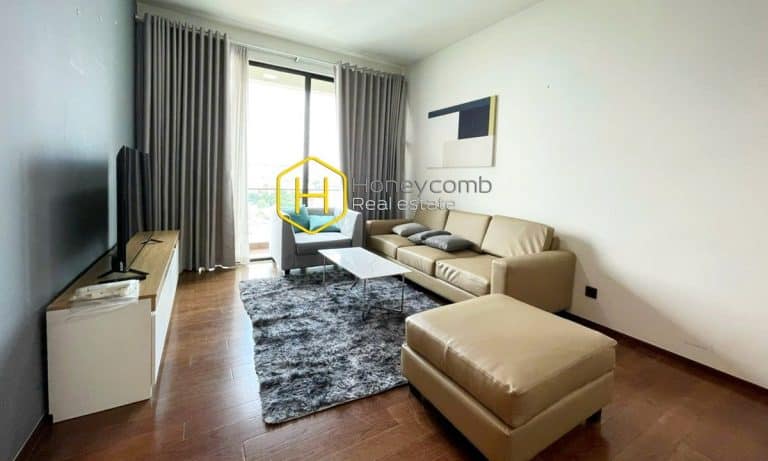 Cho thuê căn hộ 2 phòng ngủ D’Edge Thảo Điền nhà đẹp view thoáng mát