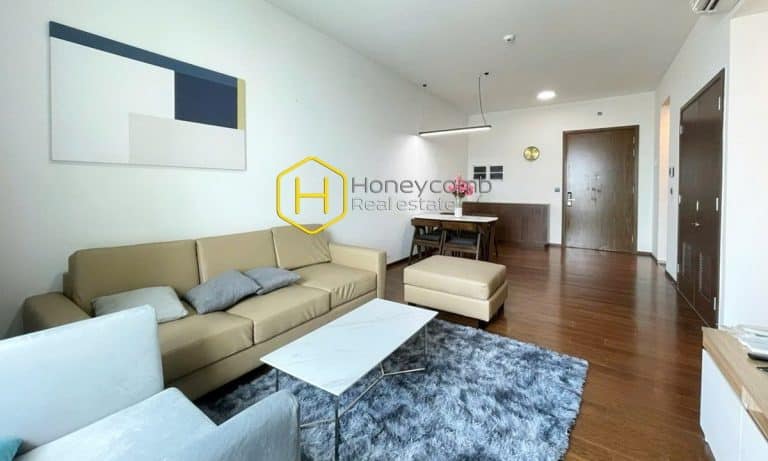 Cho thuê căn hộ 2 phòng ngủ D’Edge Thảo Điền nhà đẹp view thoáng mát