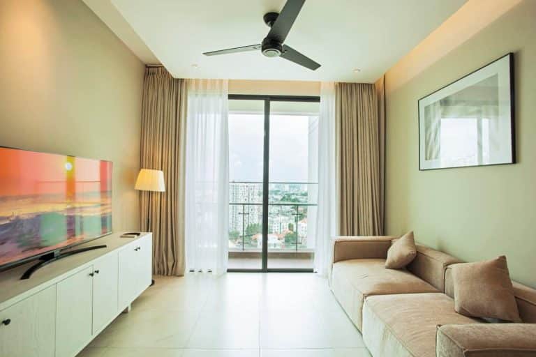 Cho thuê căn hộ 2 phòng ngủ D’Edge Thảo Điền nội thất sang tầng cao thoáng