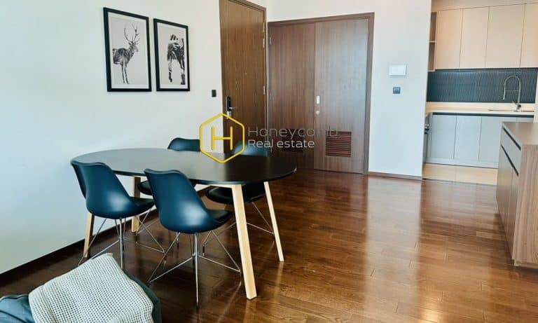 Cho thuê căn hộ 2 phòng ngủ D’Edge Thảo Điền đủ nội thất view thoáng mát
