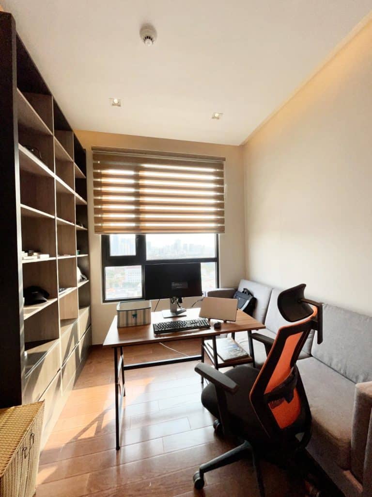 Cho thuê căn hộ 2 phòng ngủ D’Edge Thảo Điền full nội thất view sông L81