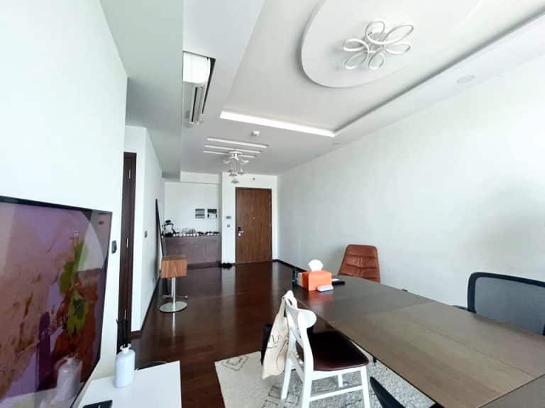 Cho thuê căn hộ 2 phòng ngủ D’Edge Thảo Điền nhà đẹp tầng cao thoáng