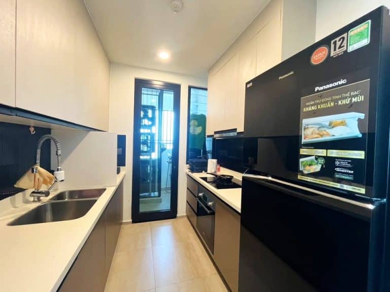 Cho thuê căn hộ 2 phòng ngủ D’Edge Thảo Điền nhà đẹp tầng cao thoáng