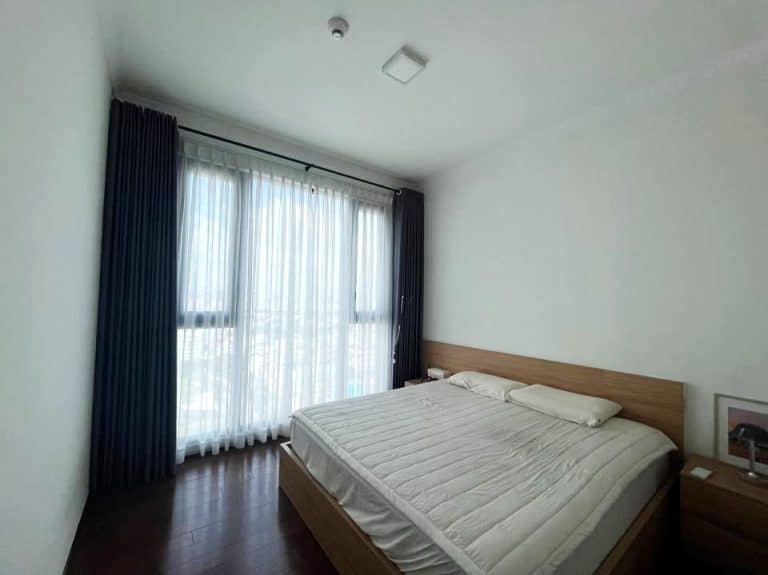 Cho thuê căn hộ 2 phòng ngủ D’Edge Thảo Điền nhà đẹp tầng cao thoáng