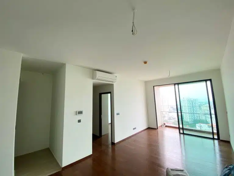 Cho thuê căn 2 phòng ngủ D’Edge Thảo Điền nhà trống view sông tầng cao