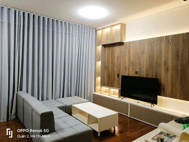 Căn hộ cho thuê 3 phòng ngủ D’Edge Thảo Điền full nội thất giá cực tốt