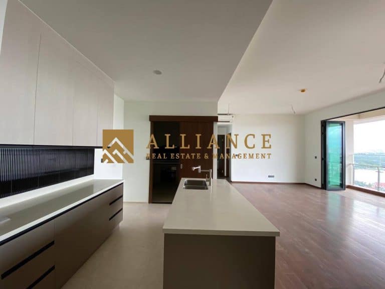 Căn hộ cho thuê 3 phòng ngủ D’Edge Thảo Điền nhà trống view sông đẹp