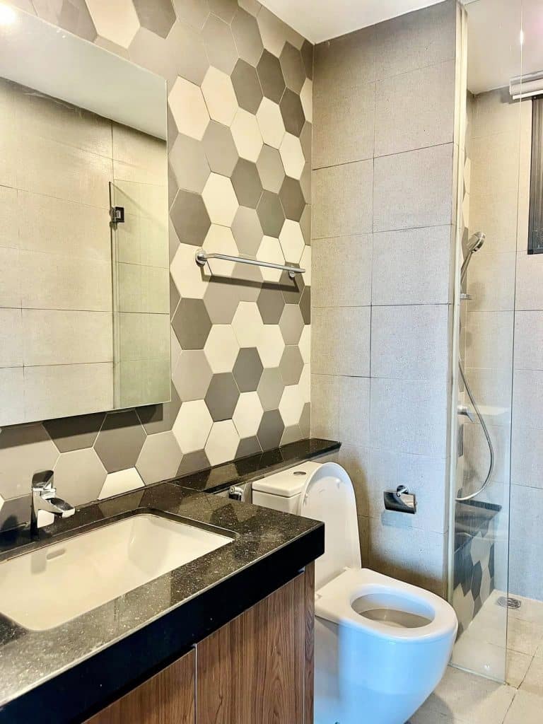 Căn hộ cho thuê 3 phòng ngủ D’Edge Thảo Điền décor đẹp view thoáng mát