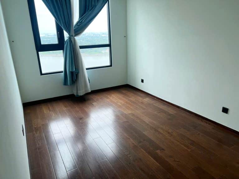 Căn hộ 4 phòng ngủ cho thuê D’Edge Thảo Điền view sông đẹp nhà trống