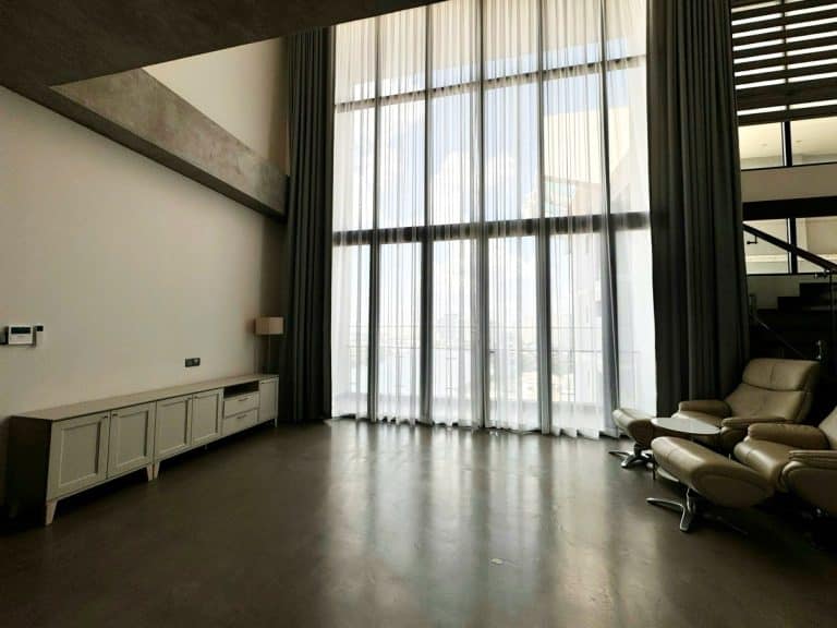 Căn hộ Duplex 4 phòng ngủ cho thuê D’Edge Thảo Điền nhà đẹp view sông