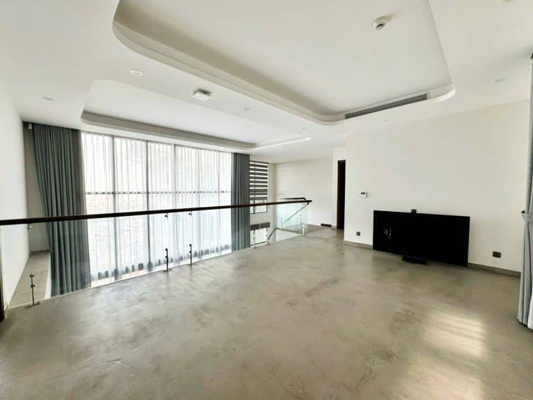 Căn hộ Duplex 4 phòng ngủ cho thuê D’Edge Thảo Điền nhà đẹp view sông