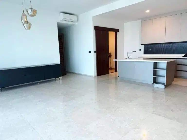 Căn hộ 4 phòng ngủ cho thuê D’Edge Thảo Điền không nội thất view sông