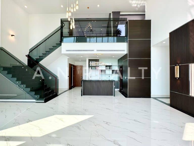 Căn hộ Penthouse duplex 4 phòng ngủ cho thuê D’Edge Thảo Điền nhà trống