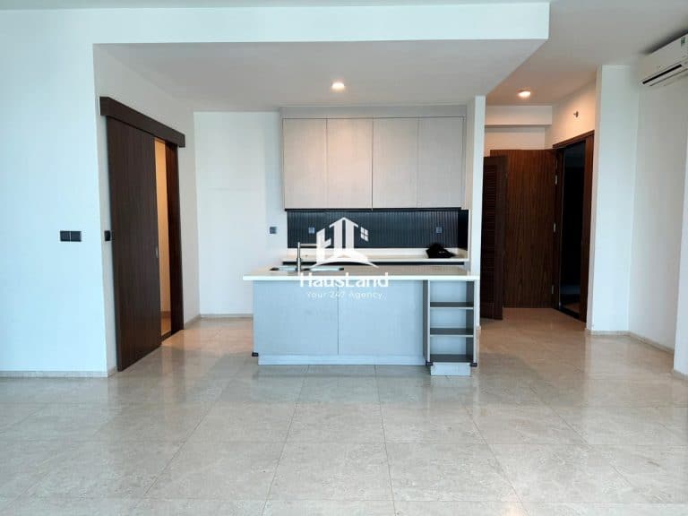 Căn hộ 4 phòng ngủ không nội thất cho thuê D’Edge Thảo Điền view sông