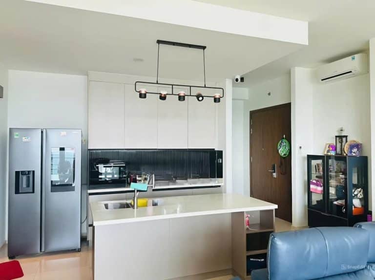 Căn hộ 4 phòng ngủ cho thuê D’Edge Thảo Điền đủ nội thất view sông