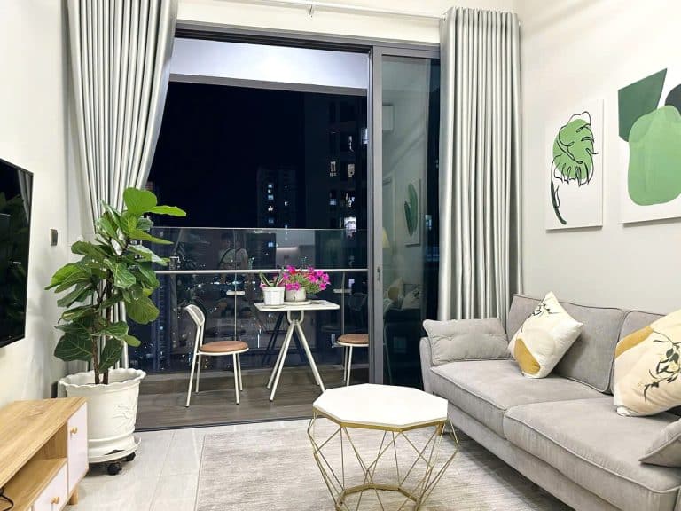 Cho thuê căn hộ Q2 Thảo Điền 1 phòng ngủ nội thất đẹp view thoáng mát