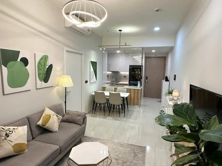 Cho thuê căn hộ Q2 Thảo Điền 1 phòng ngủ nội thất đẹp view thoáng mát