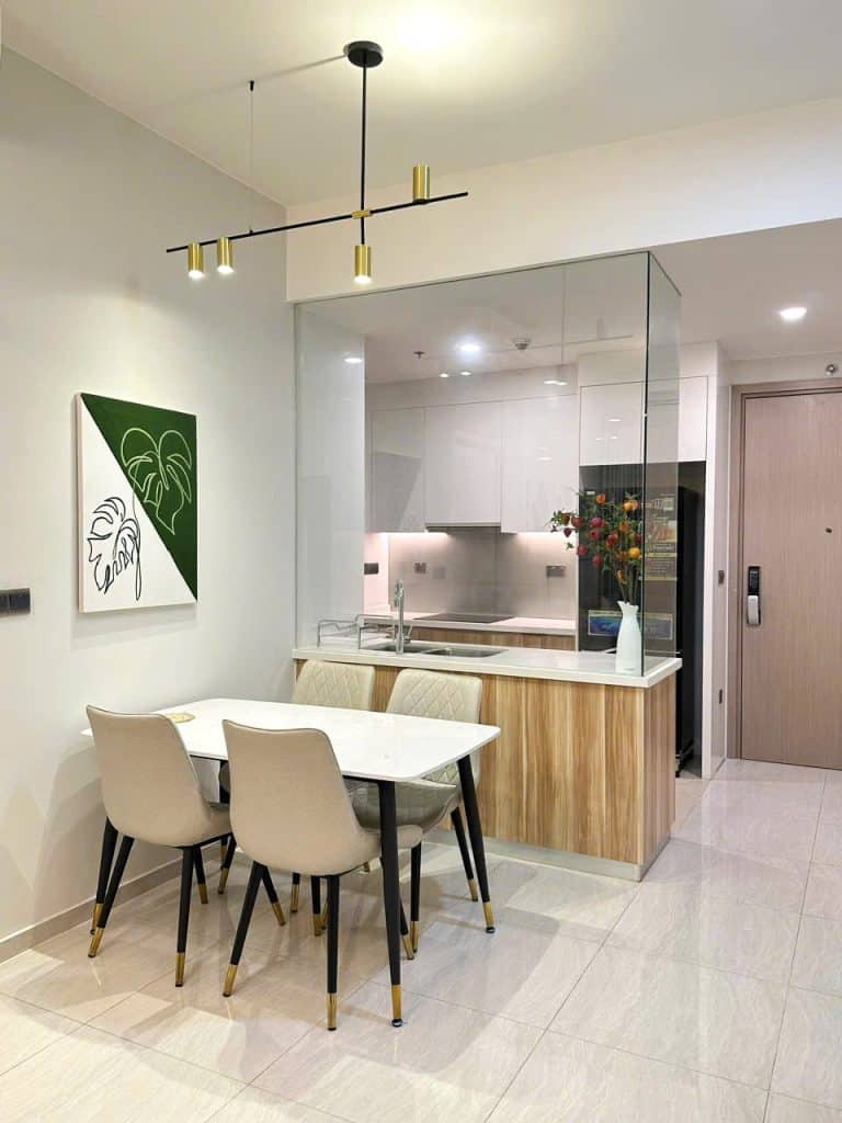 Cho thuê căn hộ Q2 Thảo Điền 1 phòng ngủ nội thất đẹp view thoáng mát