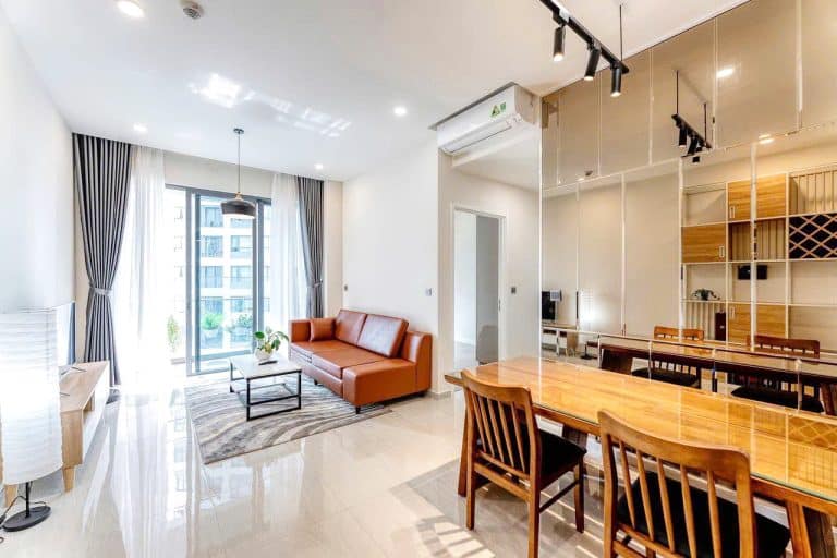 Cho thuê căn 2 phòng ngủ Q2 Thảo Điền đầy đủ nội thất tầng cao thoáng mát