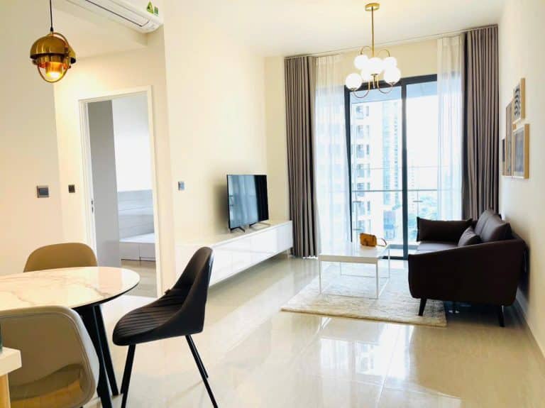 Cho thuê căn hộ 2 phòng ngủ Q2 Thảo Điền nội thất cao cấp tầng cao giá tốt