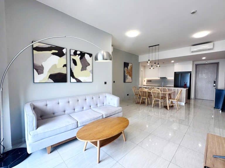 Căn hộ 3 phòng ngủ Q2 Thảo Điền cho thuê nội thất đủ lầu cao view sông