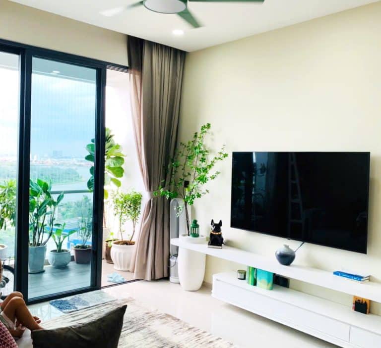 Căn hộ 3 phòng ngủ Q2 Thảo Điền cho thuê nhà đẹp rộng rãi view sông mát