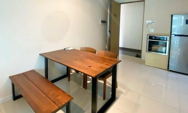 Căn hộ cho thuê The Ascent tầng cao nội thất đẹp 2 phòng ngủ view L81