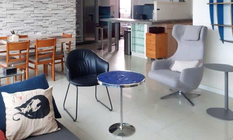 Cho thuê The Ascent lầu cao nội thất full căn hộ 3 phòng ngủ view sông đẹp