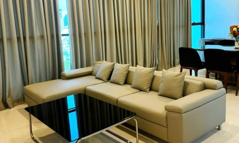Cho thuê The Ascent tầng cao nội thất full 3 phòng ngủ view hướng sông