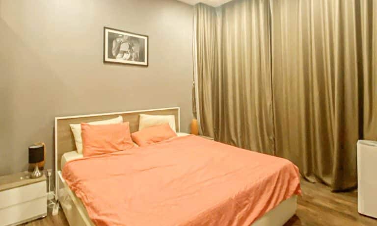 Cho thuê căn The Ascent lầu cao đủ nội thất rất đẹp 3 phòng ngủ view sông
