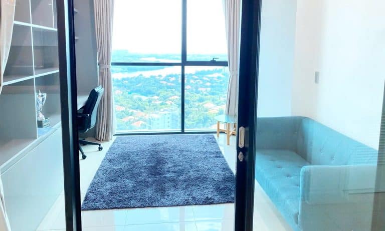 Cho thuê The Ascent tầng cao nội thất full 3 phòng ngủ view sông tuyệt đẹp