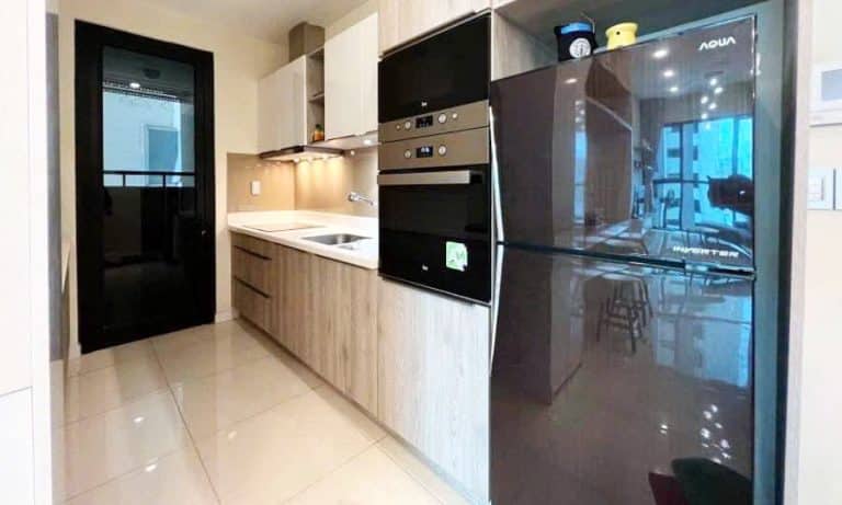 Cho thuê căn hộ The Ascent tầng cao nội thất đẹp 2 phòng ngủ view mát