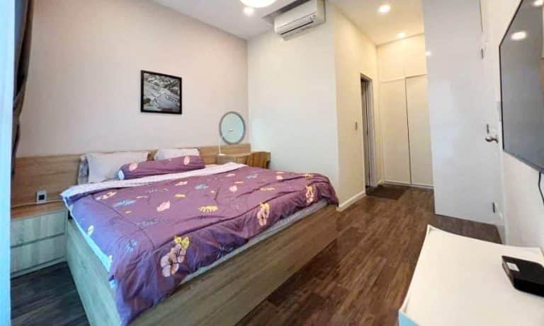 Cho thuê căn hộ The Ascent tầng cao nội thất đẹp 2 phòng ngủ view mát