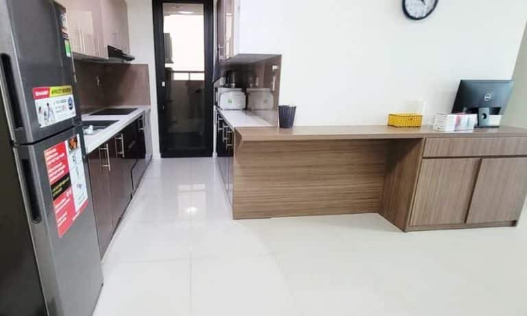 Cho thuê căn hộ The Ascent tầng cao full nội thất 2 phòng ngủ view sông