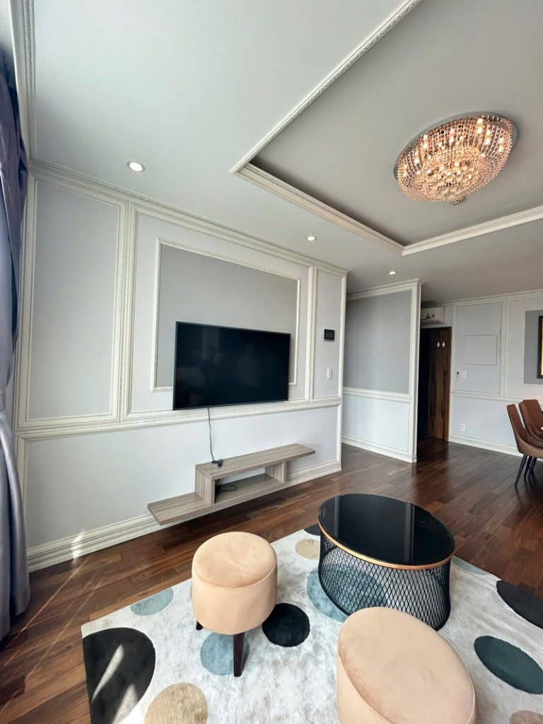 Căn hộ 2PN Leman Luxury Nguyễn Đình Chiểu Cho Thuê – Nội Thất Hiện Đại, View Thành Phố Lung Linh