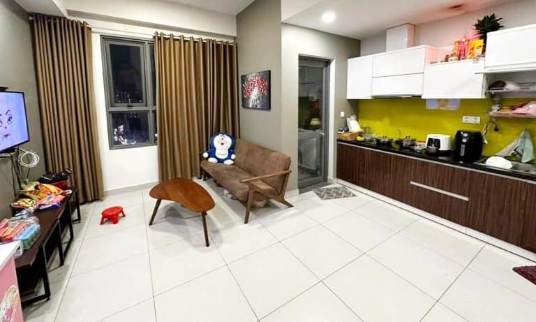 Căn hộ 1 phòng ngủ M One Gia Định cho thuê đầy đủ nội thất giá cực tốt