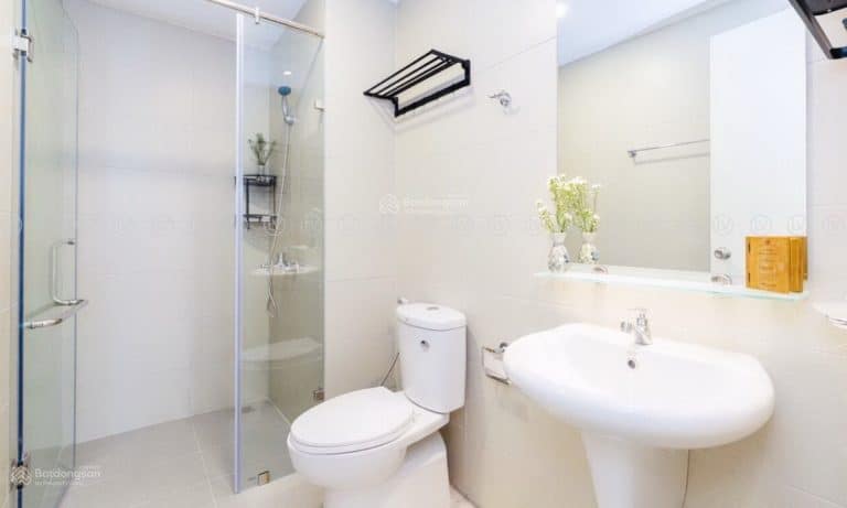 Căn hộ 1 phòng ngủ M One Gia Định cần cho thuê đầy đủ nội thất tầng cao