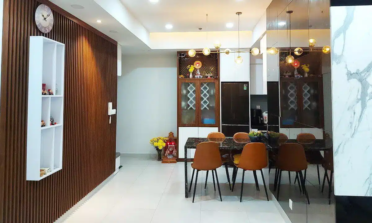 Cho thuê căn hộ 3 phòng ngủ M One Gia Định đầy đủ nội thất view thoáng đẹp