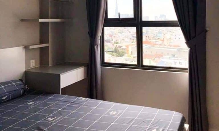 Căn hộ 1 phòng ngủ M One Gia Định cho thuê đầy đủ nội thất tầng cao mát
