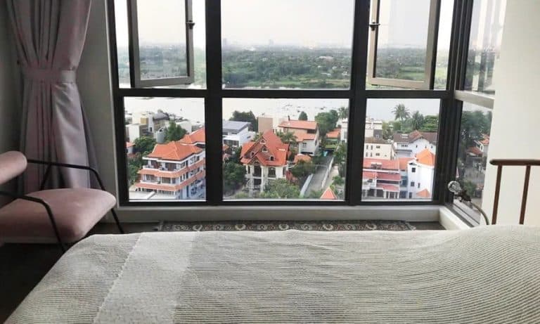 Căn hộ The Nassim Thảo Điền cho thuê 3 phòng ngủ đủ nội thất view sông