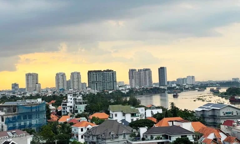 Căn hộ The Nassim Thảo Điền cho thuê 3 phòng ngủ có đủ nội thất view sông