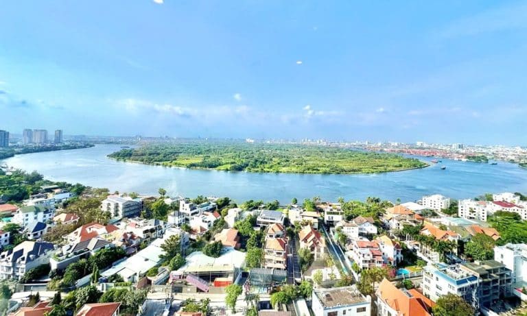 Căn hộ The Nassim Thảo Điền cho thuê 3 phòng ngủ nội thất cao cấp thoáng